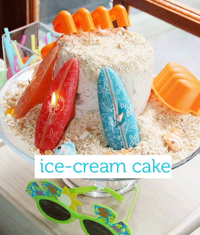 wetnwild summer party ice cream cake