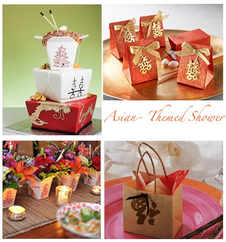 Asian baby shower favors