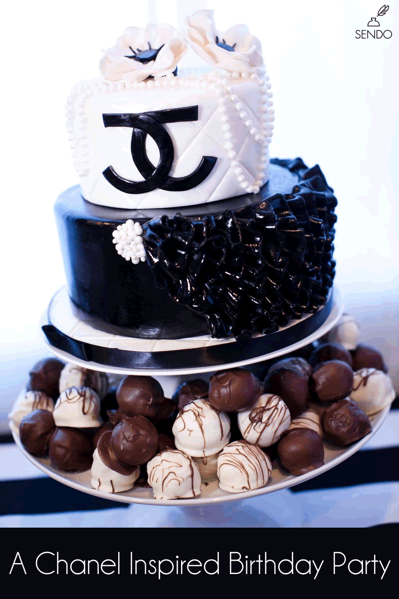 Kara's Party Ideas Chanel Inspired Sweet 15 Birthday Party