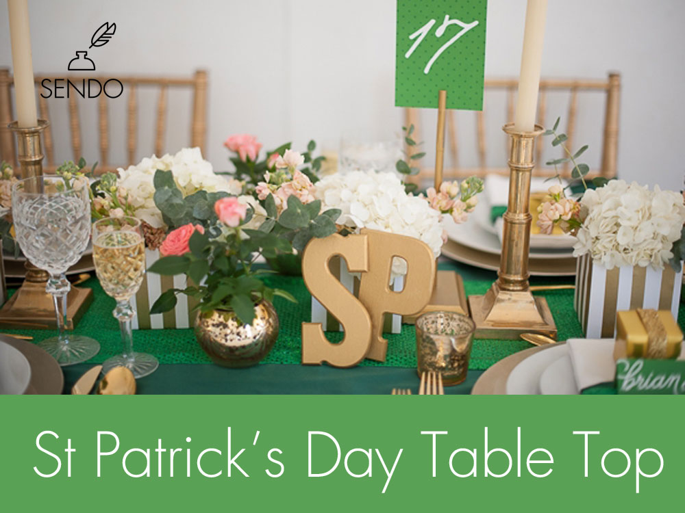 St Patrick's Day Table Top Ideas