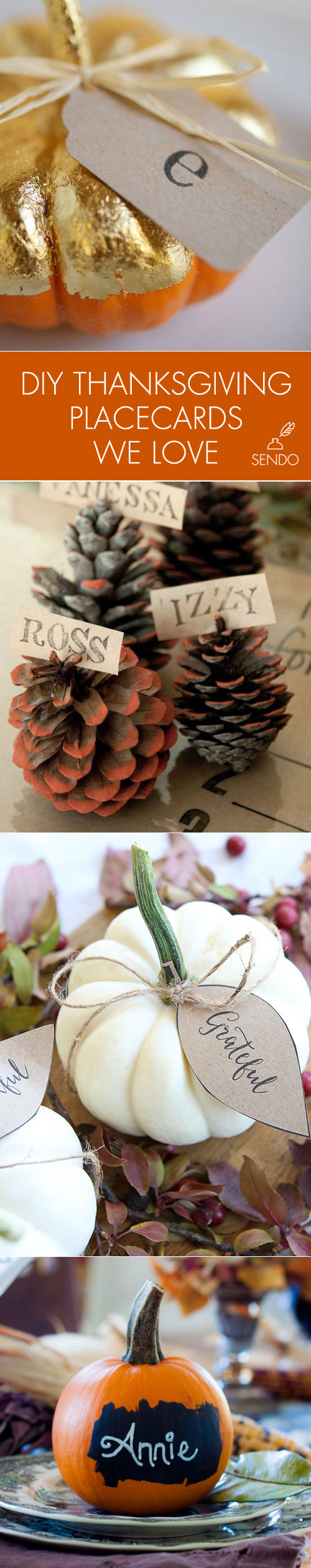 DIY Thanksgiving Place Cards