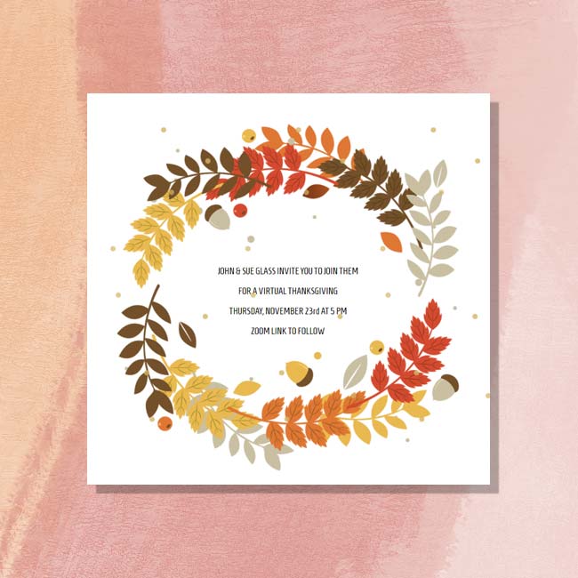 Thanksgiving Invitations