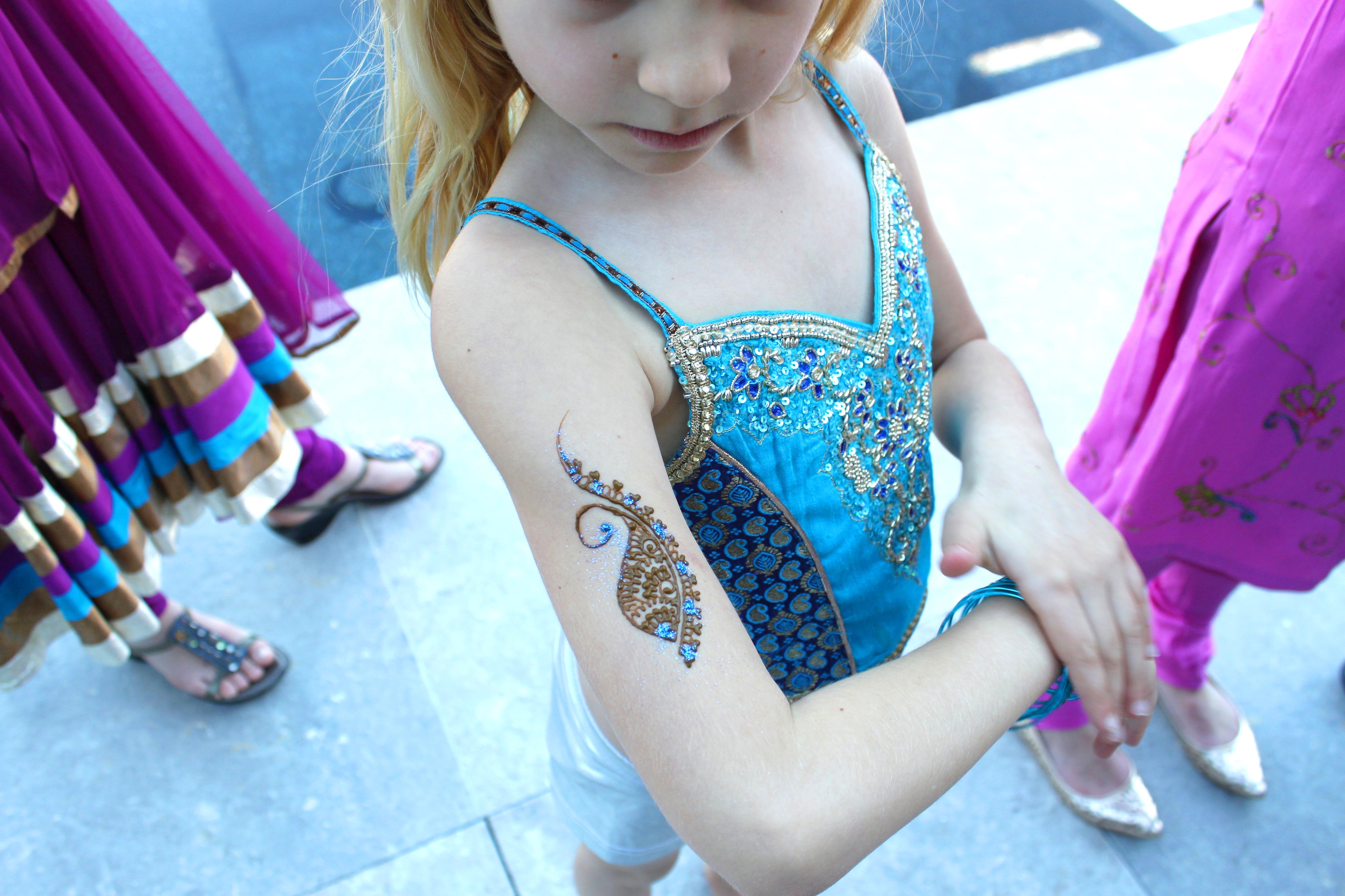 Henna on Child