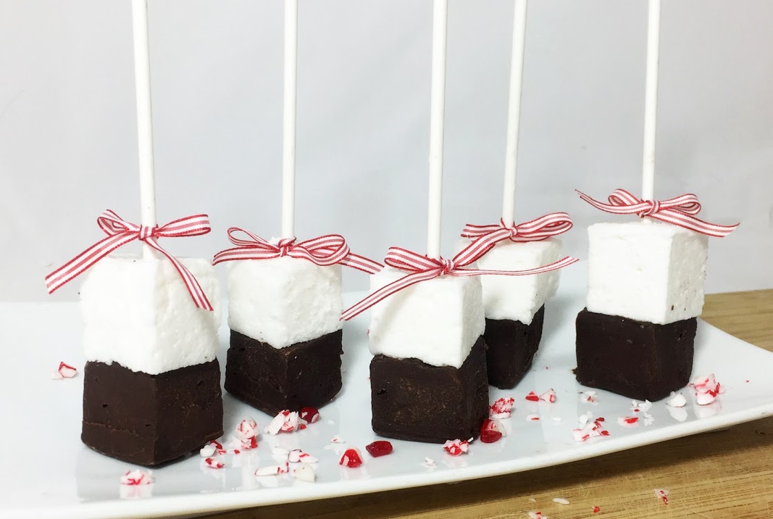 Festive Holiday Idea - Hot Cocoa on a Stick