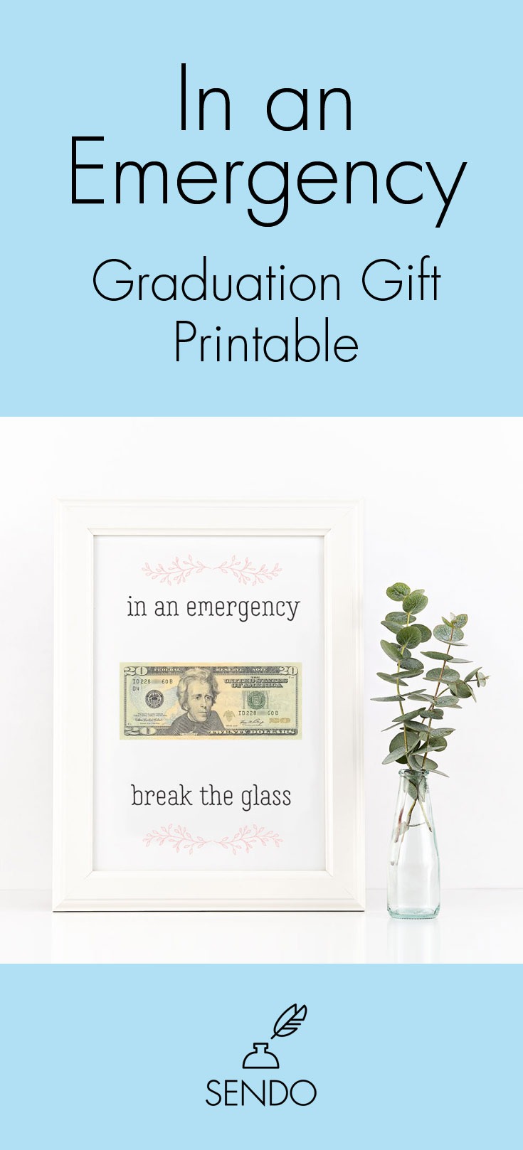 In an Emergency Printable Graduation Gift