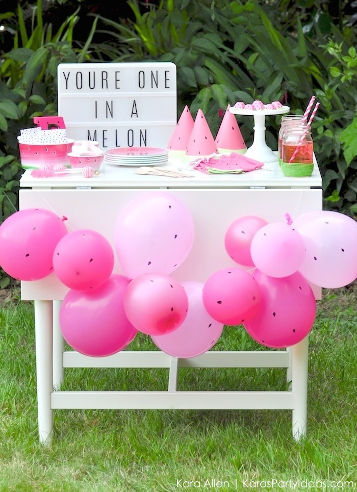 How to Throw a Watermelon Themed Summer Party