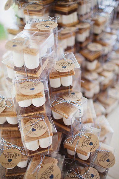 Six Wedding Cocktail Hour Ideas  #weddinginspo #marshmellows #weddingfavors #diy #weddingideas #wedding