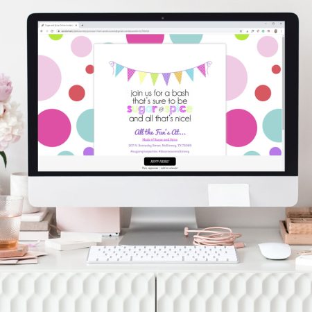 Branded Email Invitations for Businesses Offer Invitations on Your Business Website