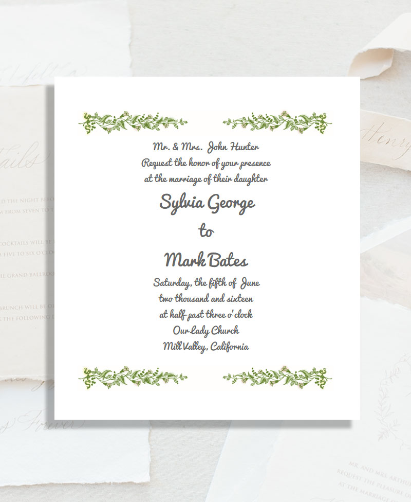 Online Wedding Invitations