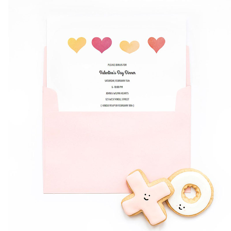 Valentine's Day Party Ideas | Invitations | Sendo