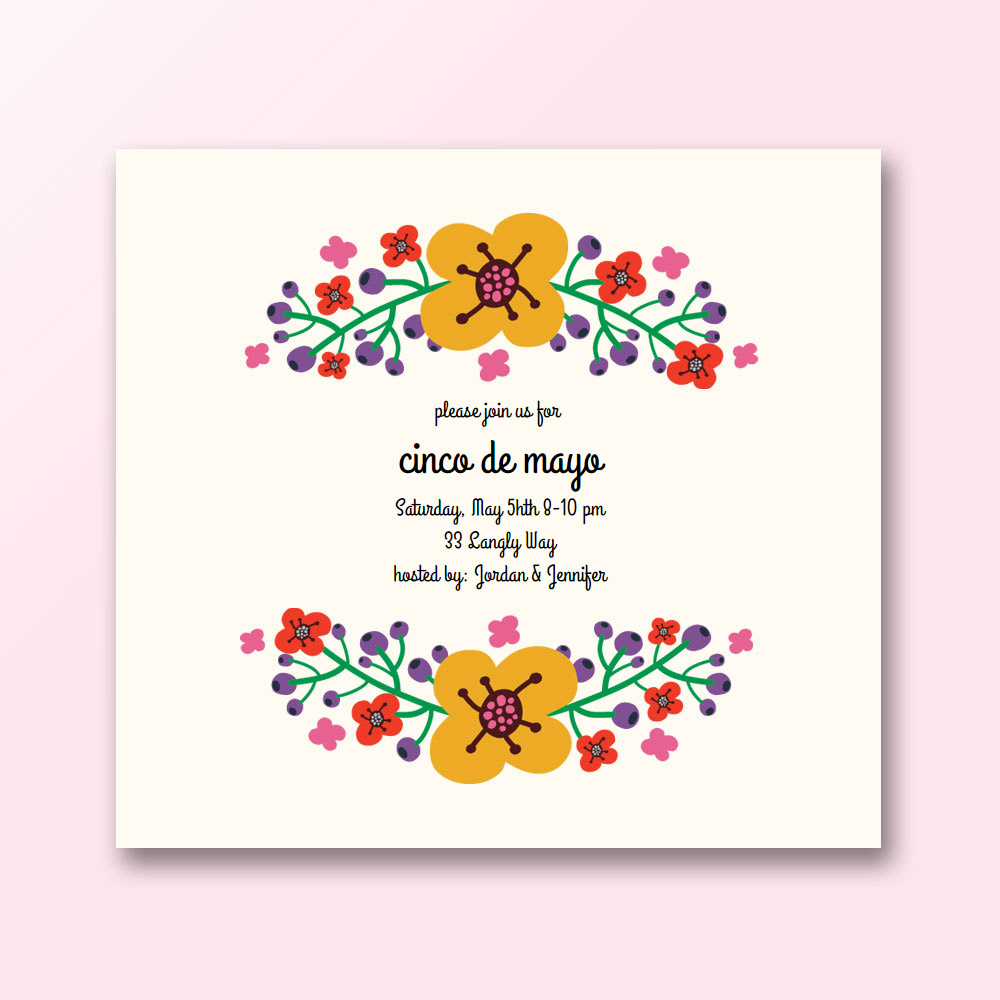 Cinco de Mayo Invitations