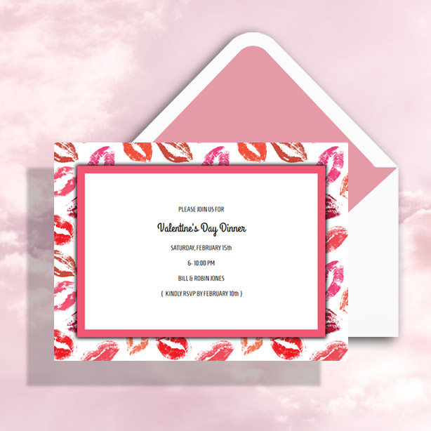 Online Valentine's Day Invitations | Sendo