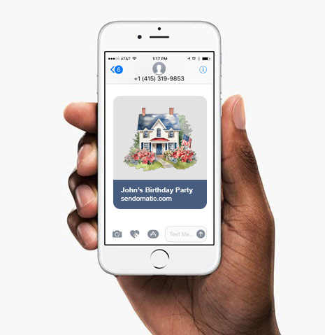 Text Message Invites | Sendo | RSVP