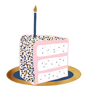 Birthday Cake Online Invitation