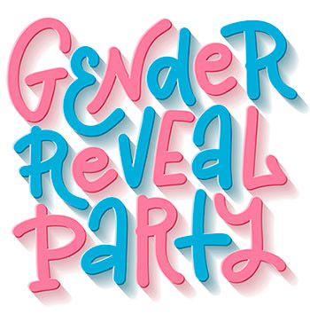 Gender Reveal Party Invitation