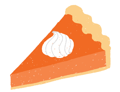 Pumpkin Pie Online Invitation