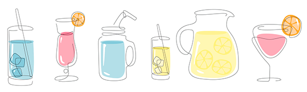 Summer Sips Invitation